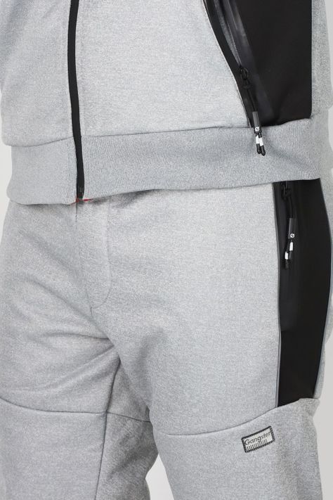 Conjunto Active Hoodie Coach Gris-2
