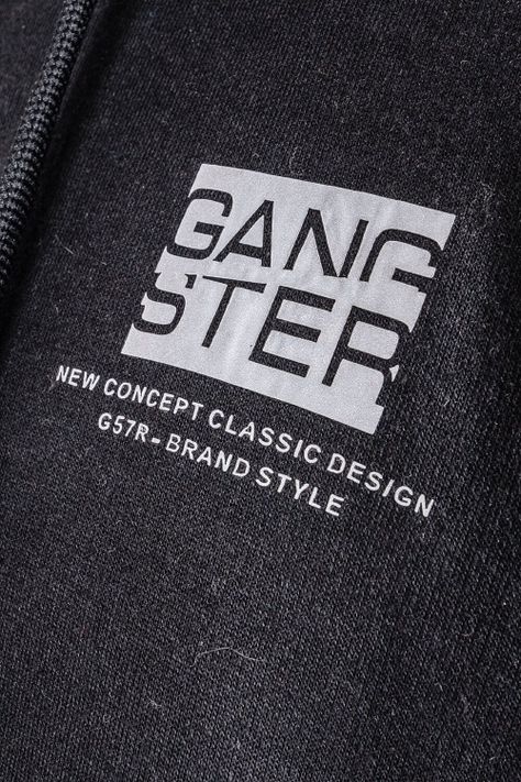 Teen Polerón Fullzipper Sherpa Shine Negro Gangster-1