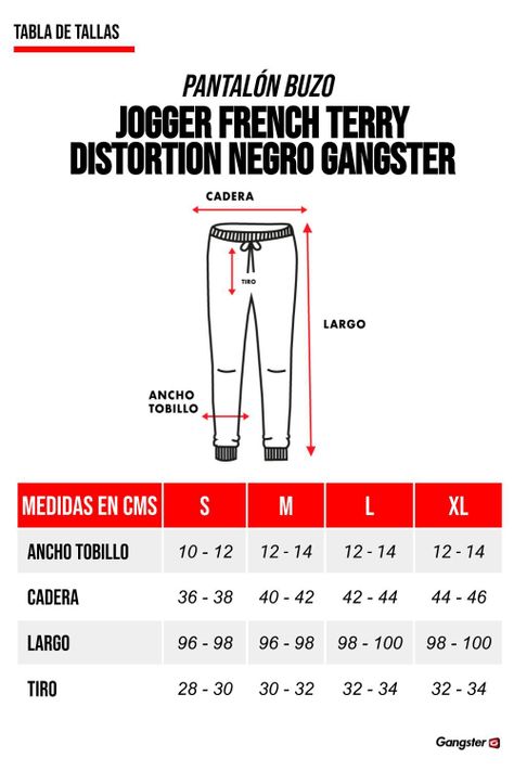 Buzo Distortion Negro Gangster-5