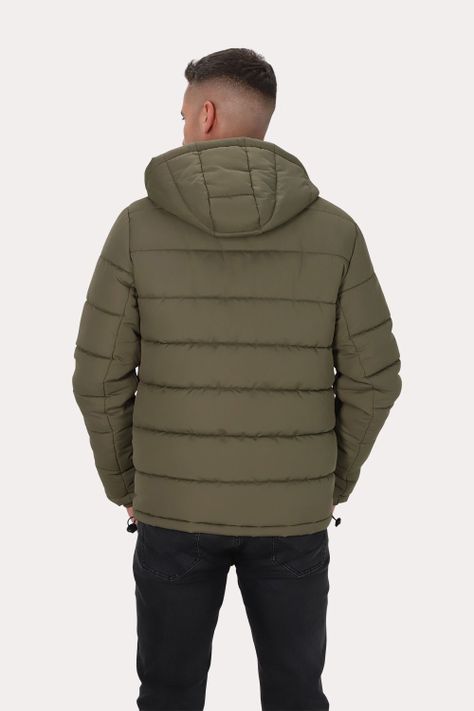 Parka Vetra Verde Oliva Oscuro Gangster-1