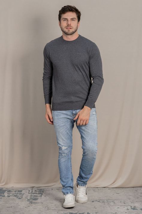 Chaleco  Liviano Plain Gris Gangster-2