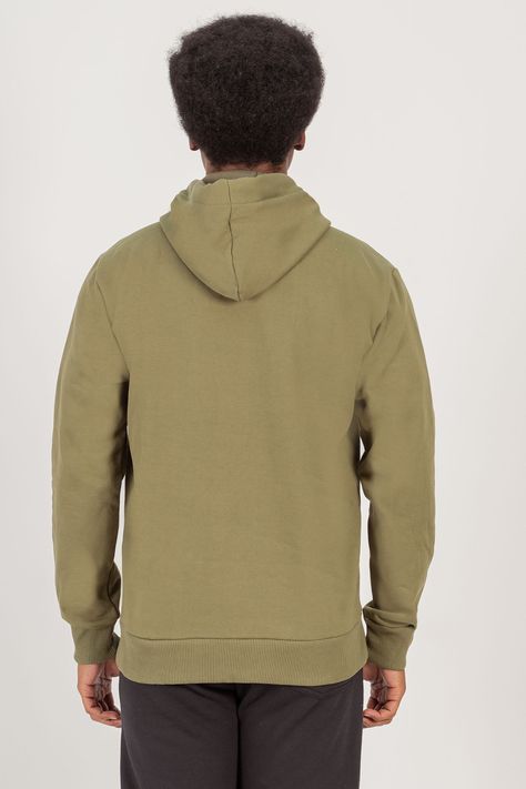 Poleron Hoddie Fleece Forest Militar Gangster-1