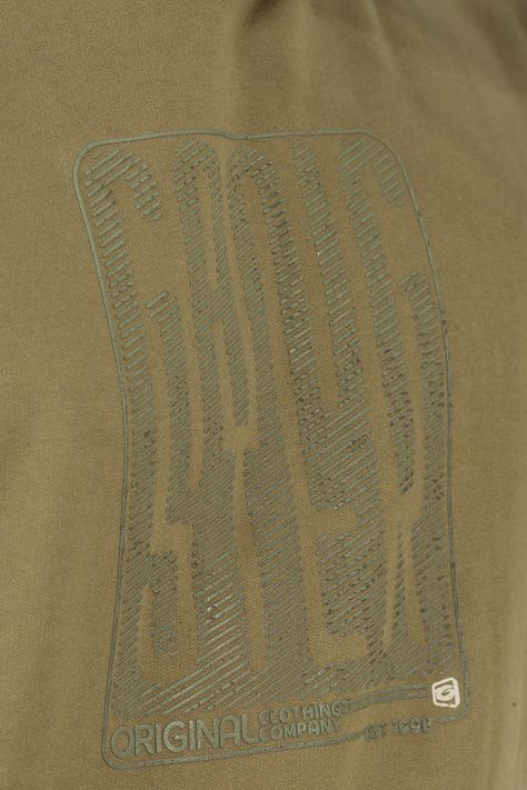 Poleron Hoddie Fleece Forest Militar Gangster-2