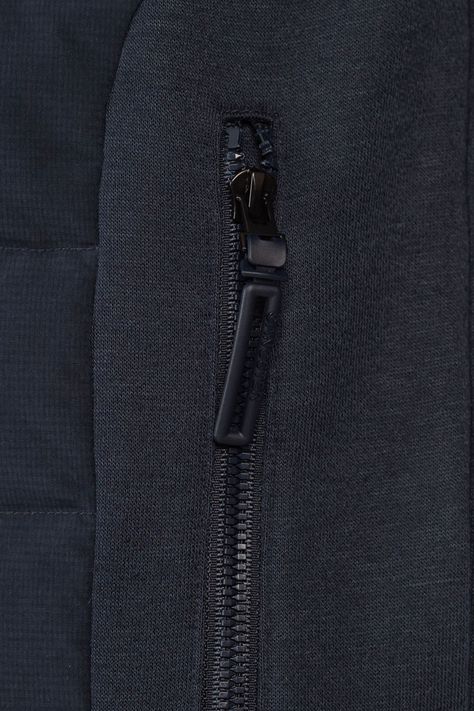 Poleron Hibridas Weave Azul Marino Gangster-3