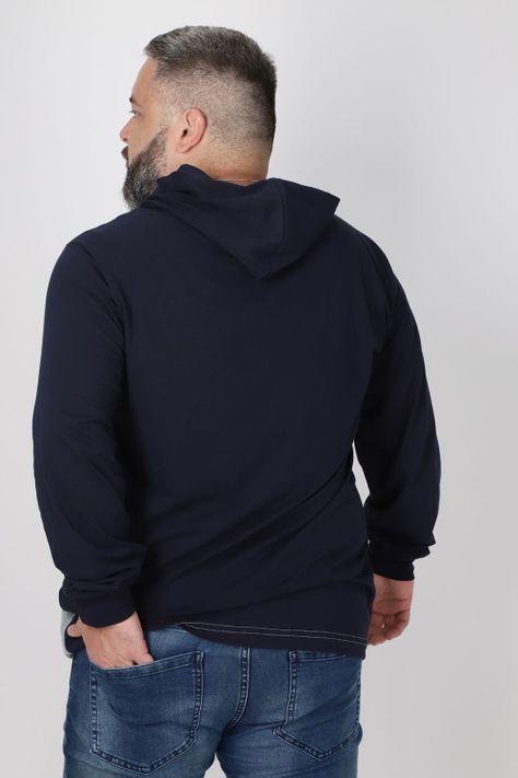 Plus Polera Manga Larga Refresh Gris Gangster-1