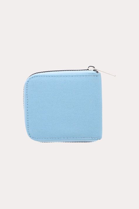 Billetera Deluxe Con Cierre Azul Gangster-1