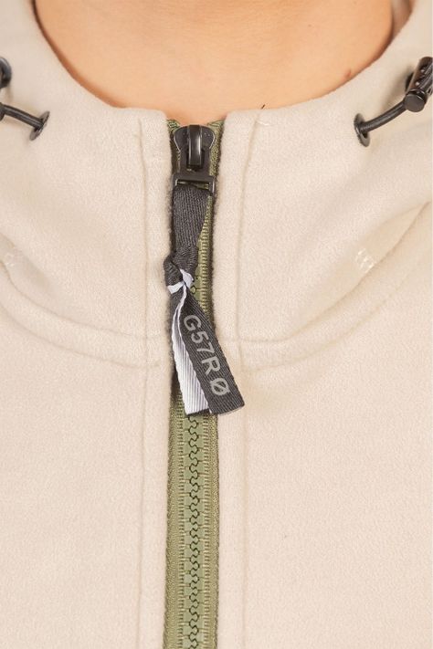 Teen Poleron Fullziper Peachy Verde Gangster-5