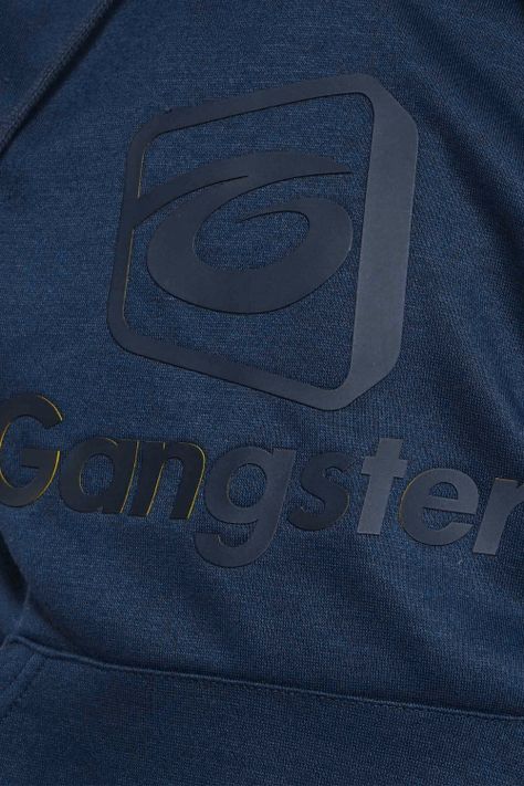 Teen Poleron Hoodie Insti Azul Gangster-1