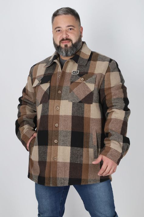 Plus Chaqueta Franela Rodeo Cafe Gangster-0