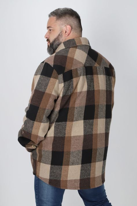 Plus Chaqueta Franela Rodeo Cafe Gangster-1