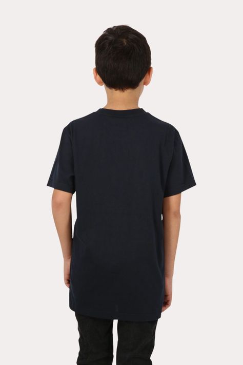 Teen Polera Mc Básica  Taiba Azul Gangster-1