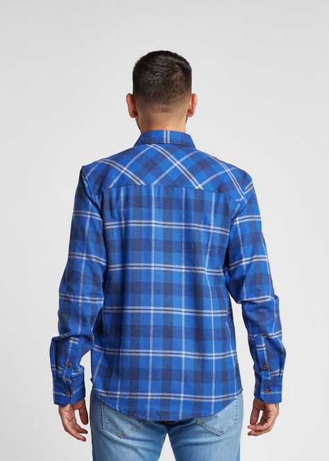 Camisa Lumberjack Azul Gangster-1