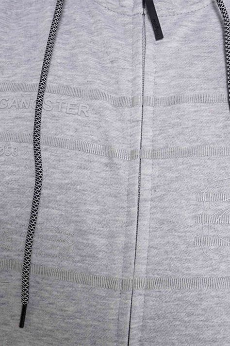 Plus Poleron Full Zipper Sili Gris Gangster-2