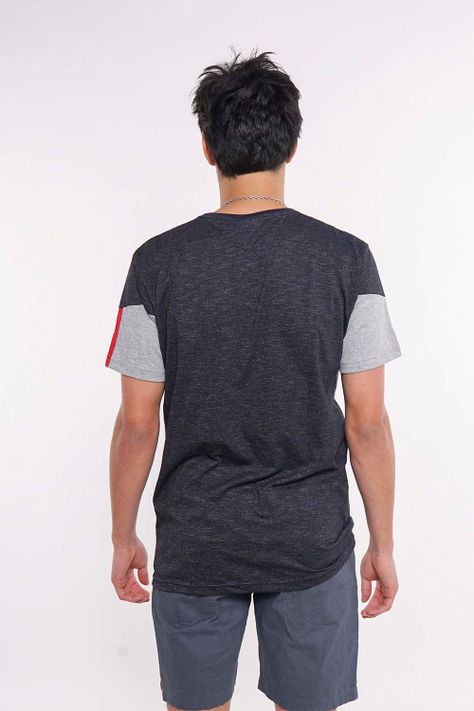 Polera Mc Especial Commander Azul Gangster-1