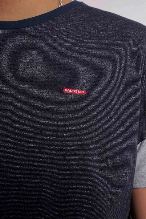 Polera Mc Especial Commander Azul Gangster-2