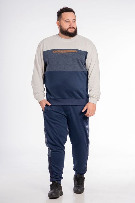 Plus Poleron Crew Front Logo Arena Gangster-3