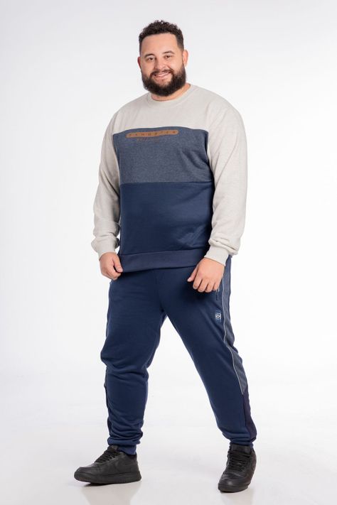 Plus Poleron Crew Front Logo Arena Gangster-4
