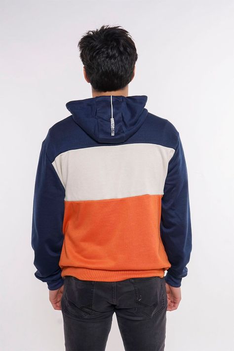 Poleron Hoodie La Beach Naranjo Gangster-1