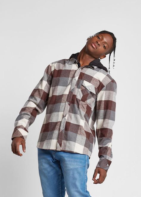 Camisa Lumberjack Vino Gangster-0