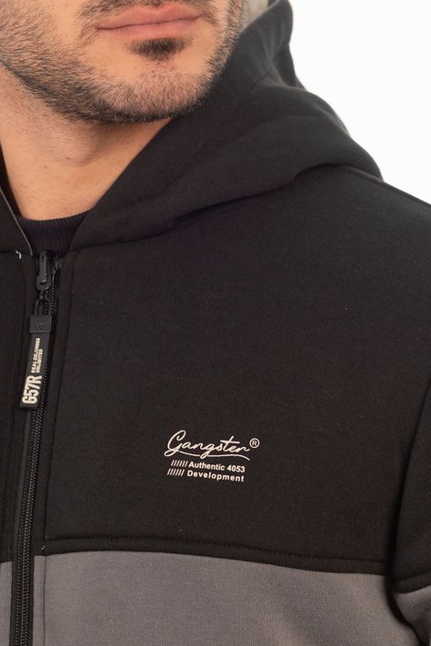 Cortaviento Reversible Shift Noturno Gangster-3