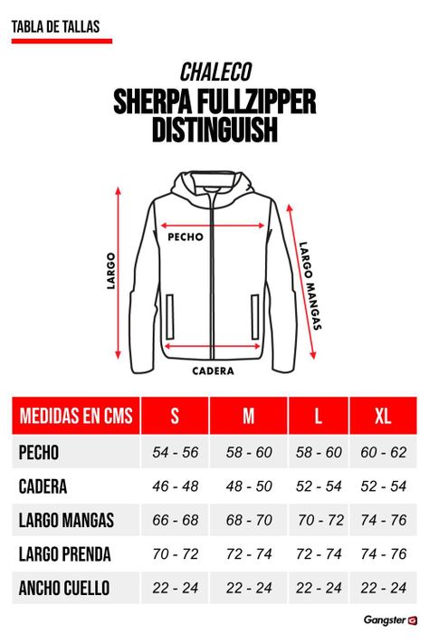 Chaleco Sherpa Full Zipper Distinguish Azul Gangster-3