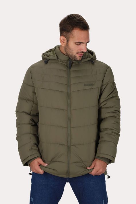 Plus Parka Vetra  Verde Oliva Oscuro Gangster-0