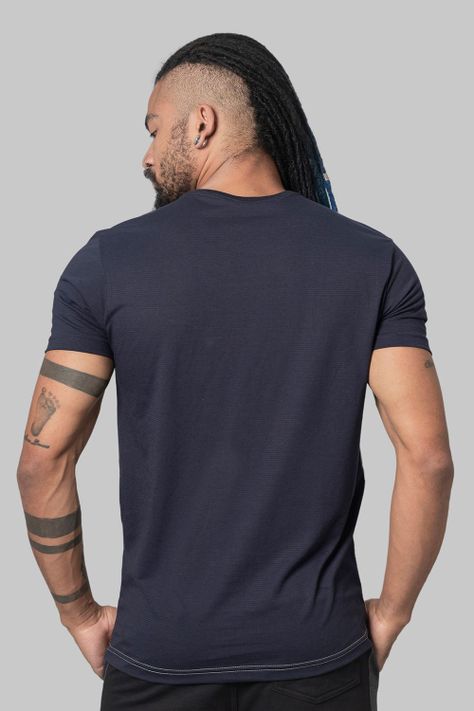 Polera Mc Especial Applique Negro Gangster-1