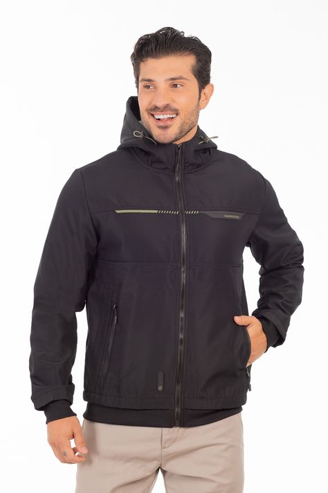 Chaqueta Full Zipper Windrax Azul Marino Mezcla Gangster-0
