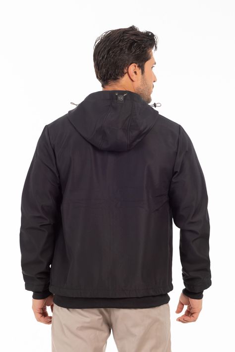 Chaqueta Full Zipper Windrax Azul Marino Mezcla Gangster-1