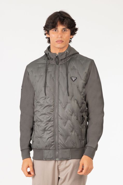 Chaqueta Hibridas Loom Grafito Gangster-0