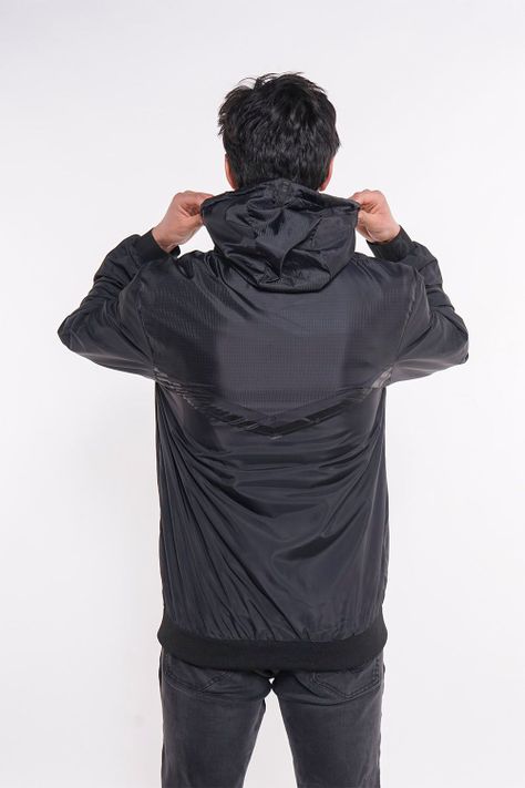 Cortaviento Hero Negro Gangster-1