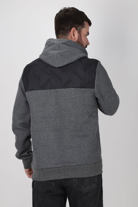 Chaqueta Híbrida Sintesis Gris Gangster-1