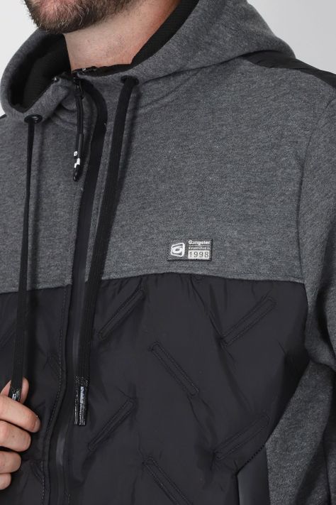 Chaqueta Híbrida Sintesis Gris Gangster-2