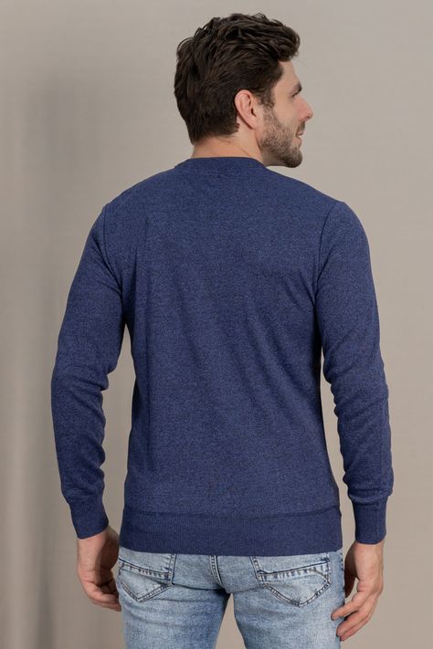 Chaleco  Liviano Plain 4 Azul Marino Gangster-1