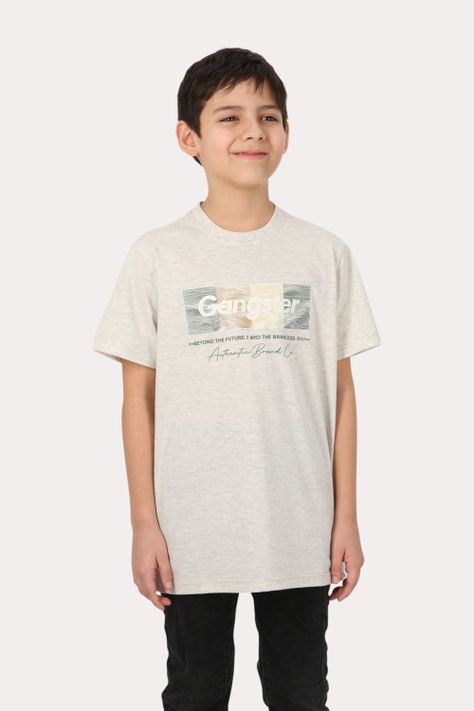 Teen Polera Mc Básica  Cumbuco Negro Gangster-0