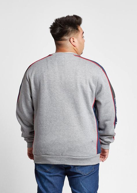 Plus Poleron Crew Side Gris Gangster-1