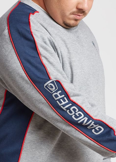 Plus Poleron Crew Side Gris Gangster-2