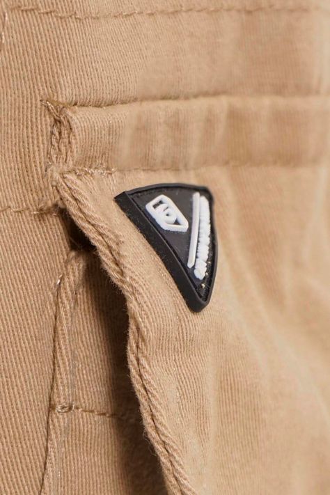 Pantalon Jogger Canvas Parachute Café Gangster-2