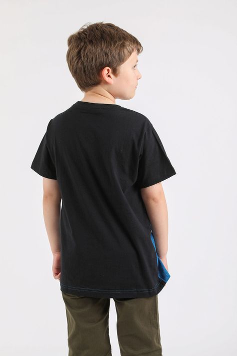 Teen Polera Mc Especial Border Azul Gangster-1