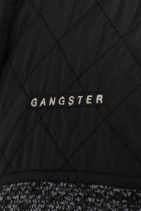 Chaleco Sherpa Full Zipper Distinguish Negro Gangster-2