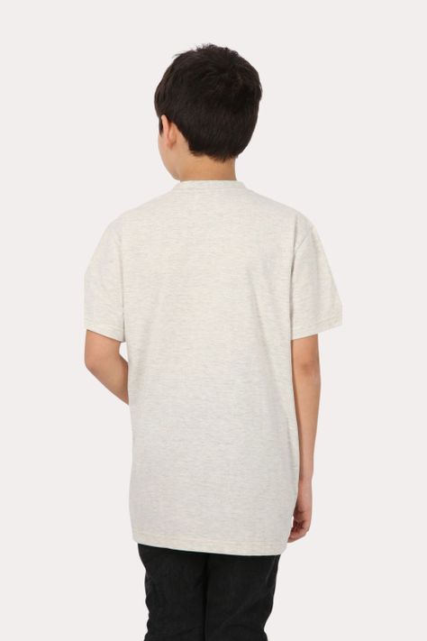 Teen Polera Mc Básica  Mundau Beige  Gangster-1
