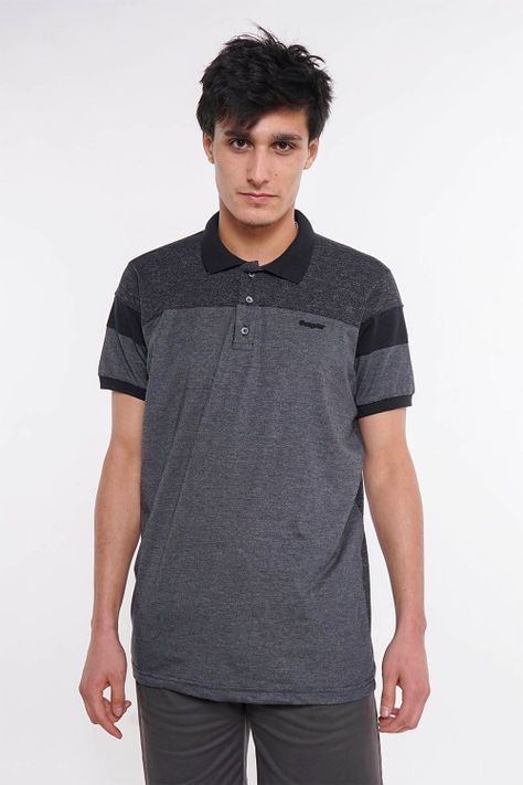 Polera Polo Showbar Gris Gangster-0