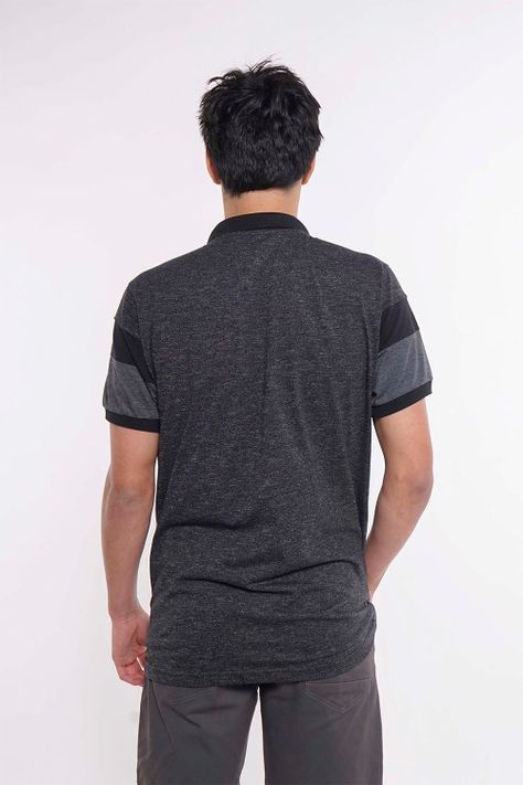 Polera Polo Showbar Gris Gangster-1