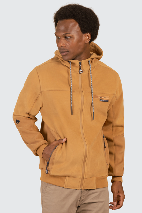 Poleron Full Zipper Tender Cafe Gangster-4
