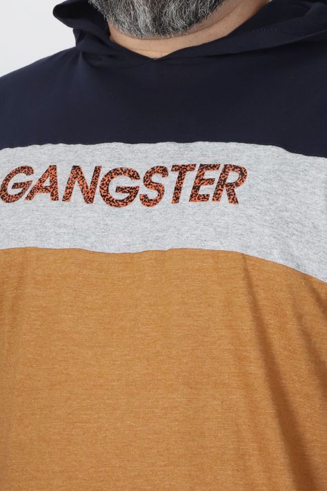 Plus Polera Manga Larga Ultimate Azul Marino Gangster-2