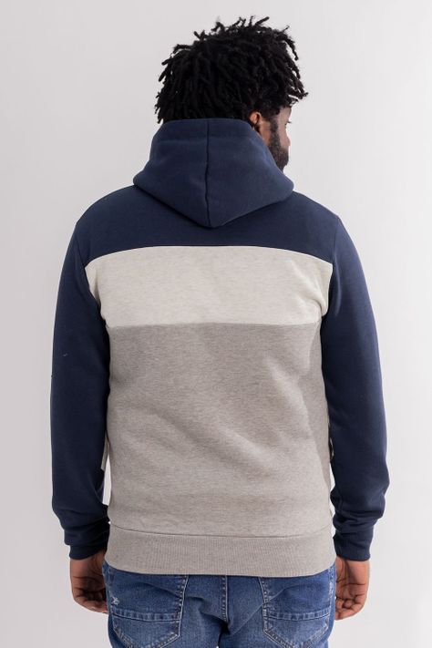 Poleron Full Zipper Radiant Azul Gangster-2