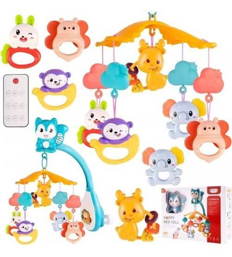 Movil Musical Infantil Bebe Music Bed Bell-1