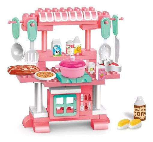 Juego Bloque Armable Kitchen 80 Piezas-0