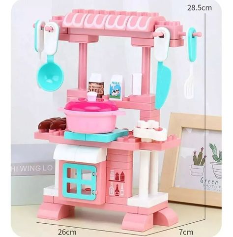 Juego Bloque Armable Kitchen 80 Piezas-1