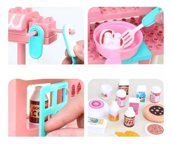 Juego Bloque Armable Kitchen 80 Piezas-2